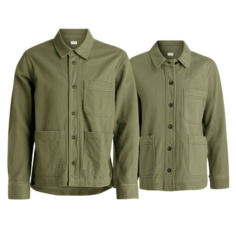 Camisa Verde Militar Industrial Exclusiva