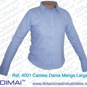 Camisa Dama Manga Larga