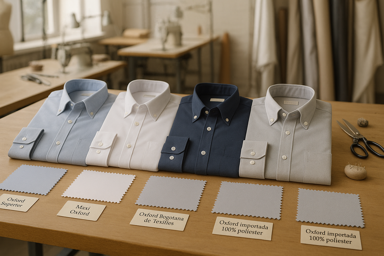 Tela Oxford Especificaciones beneficios y diferencias con otras telas Tela Oxford Especificaciones beneficios y diferencias con otras telas