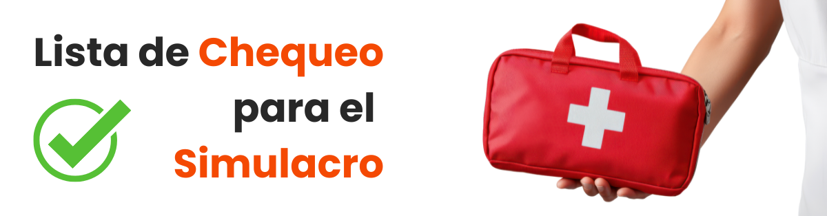 Día del simulacro checklist práctico Descarga el checklist práctico en PDF