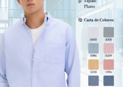 4.1 Super Oxford 7149 (50% poliéster _ 50% algodón, 160 g_m², plano)