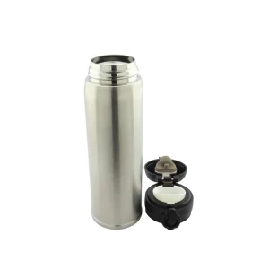 Termo Metálico Isotérmico 430 ml con Tapa de Seguridad