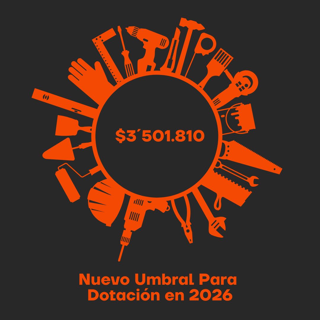 Nuevo umbral para dotacion en 2026