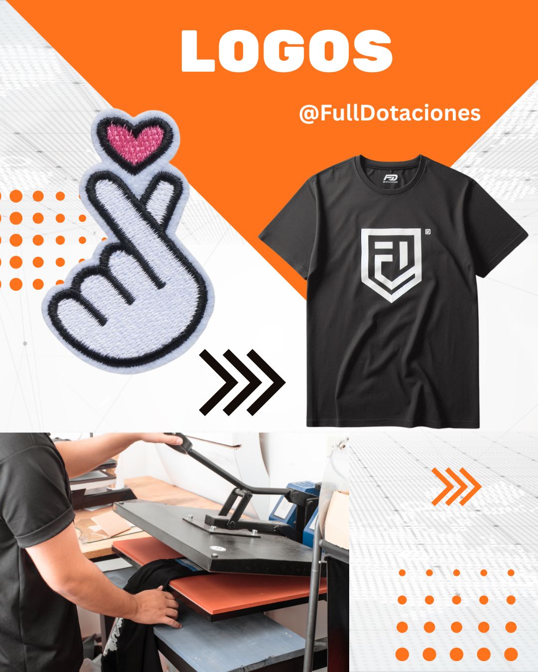 Logos Bordados y Estampados