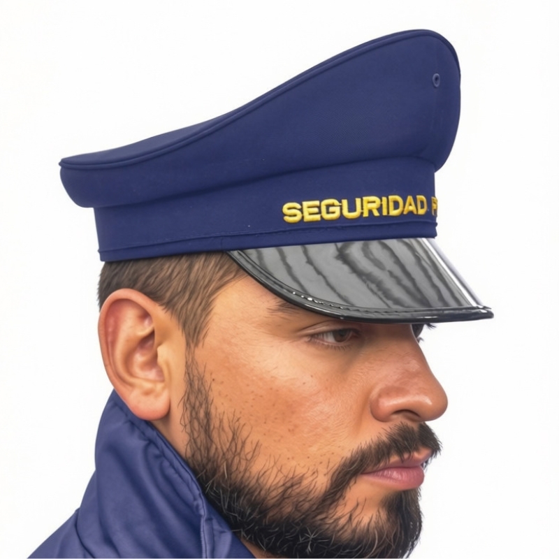 Kepis Vigilancia azul oscuro seguridad privada