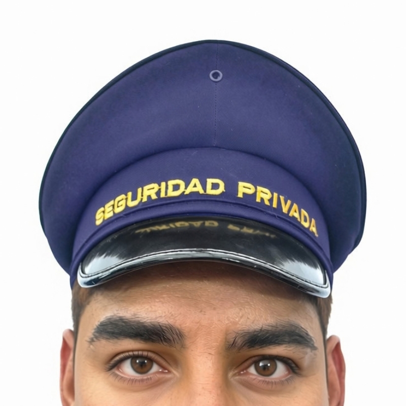 Kepis Vigilancia azul oscuro seguridad privada