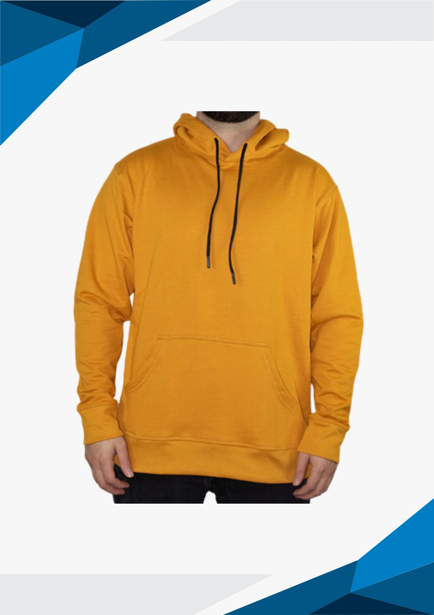 buzo capota algodon perchado bolsillo canguro