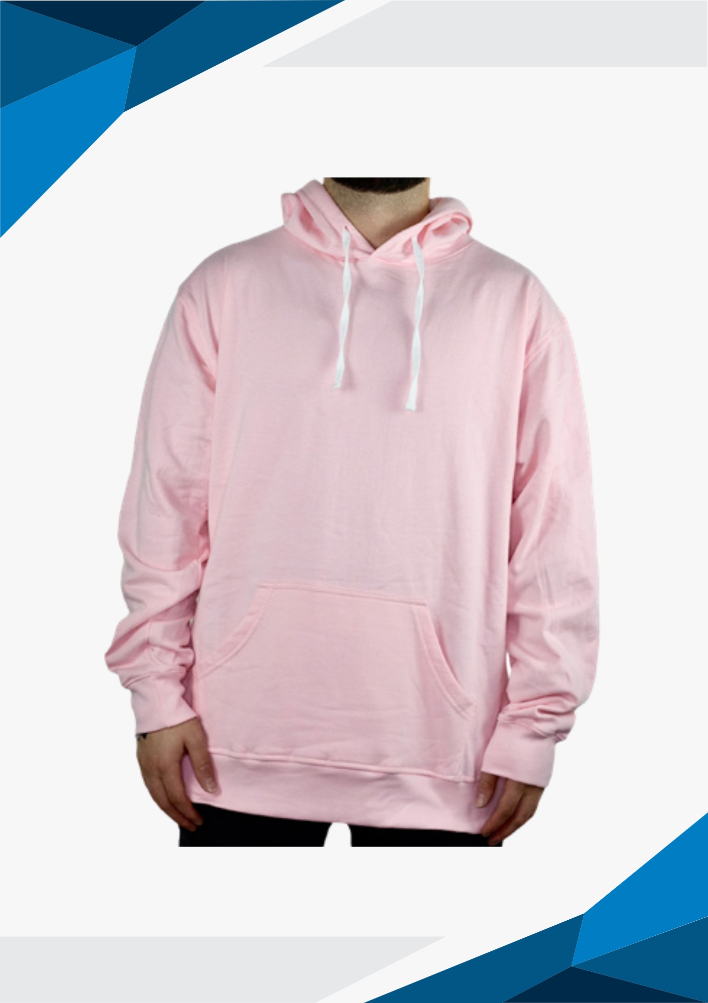 buzo capota algodon perchado bolsillo canguro