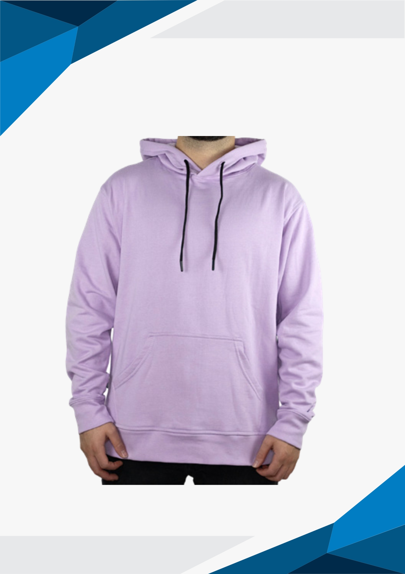 buzo capota algodon perchado bolsillo canguro