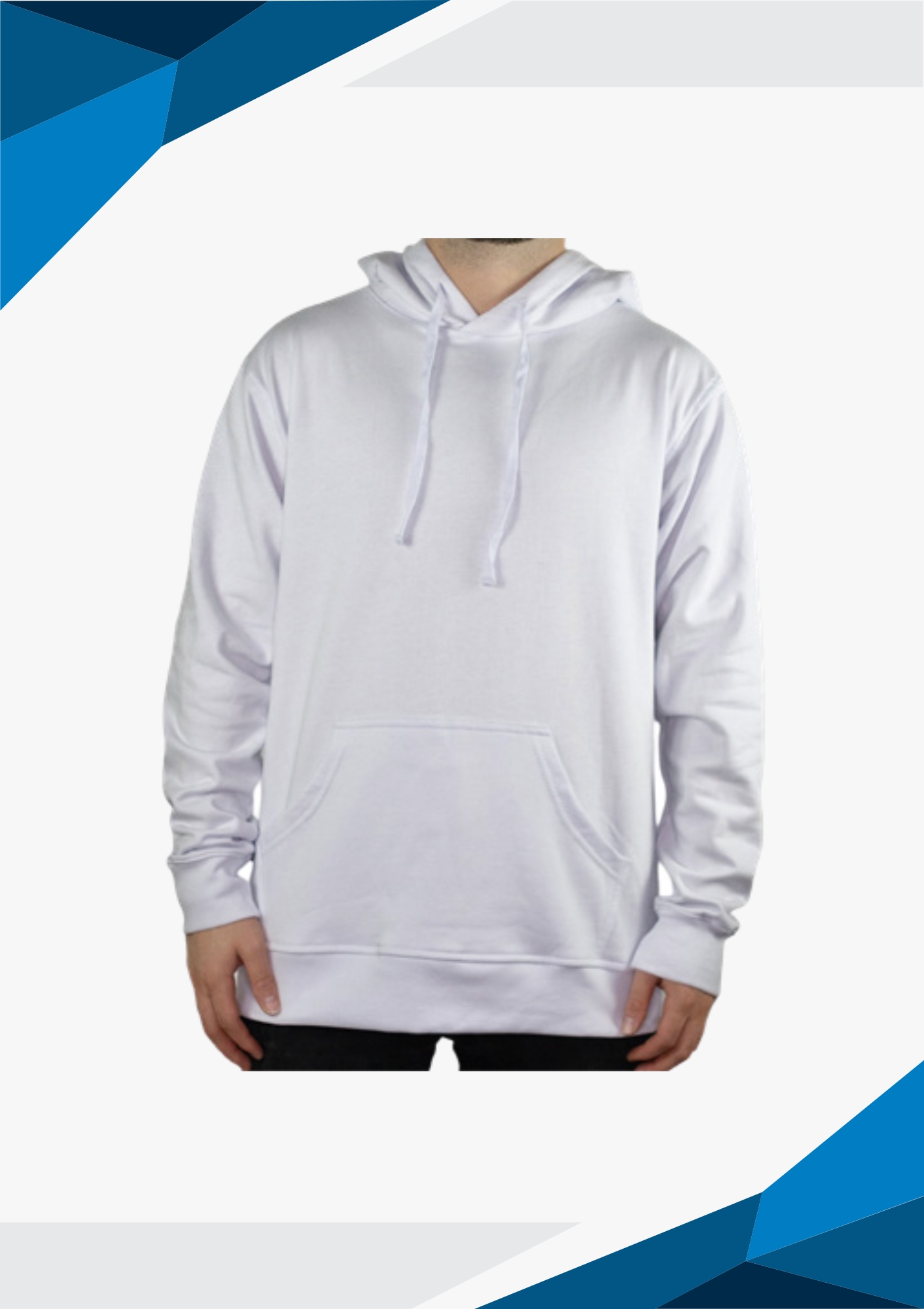 buzo capota algodon perchado bolsillo canguro