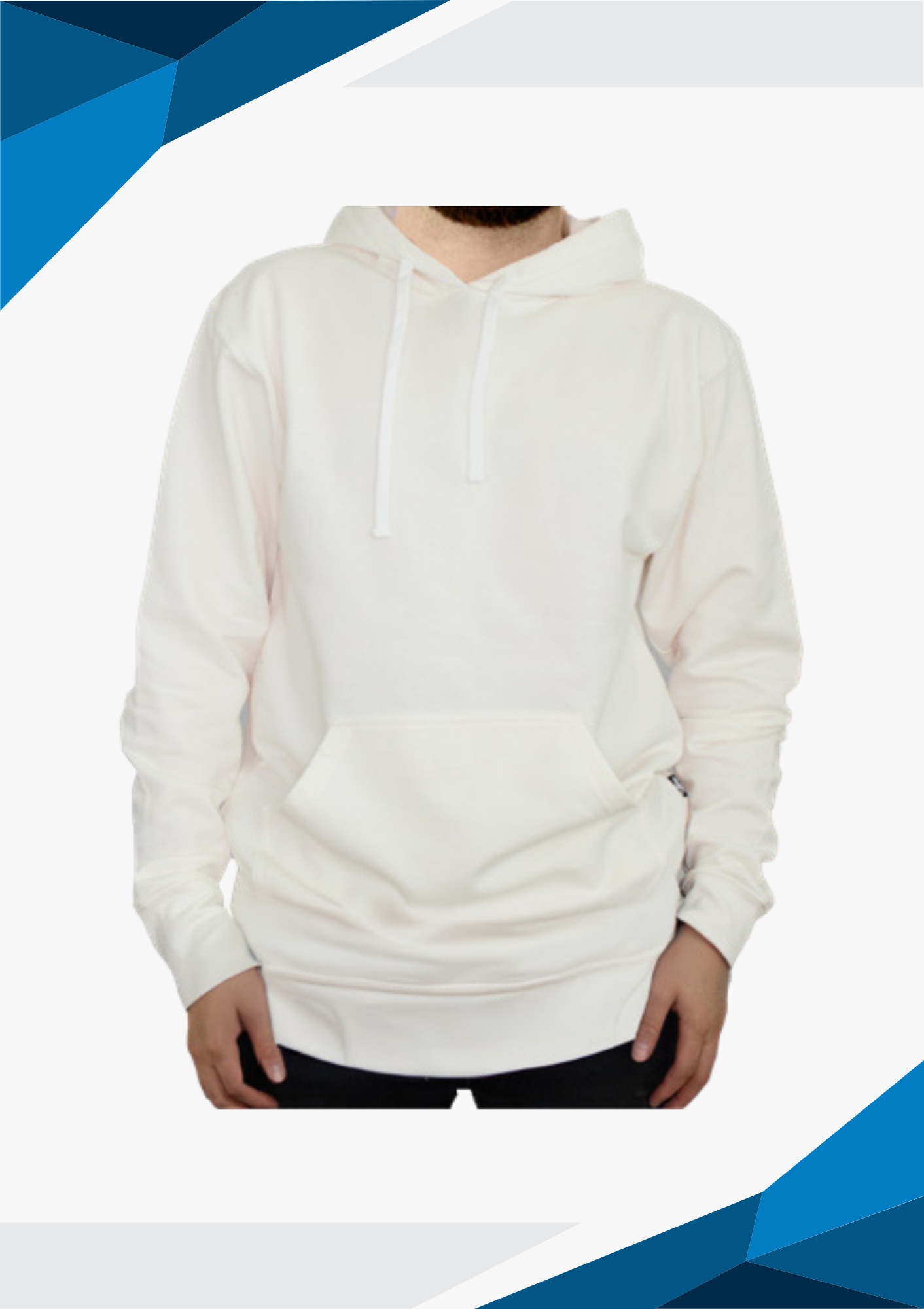 buzo capota algodon perchado bolsillo canguro