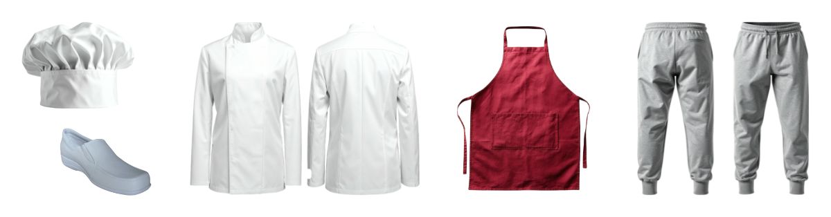 indumentaria para restaurantes