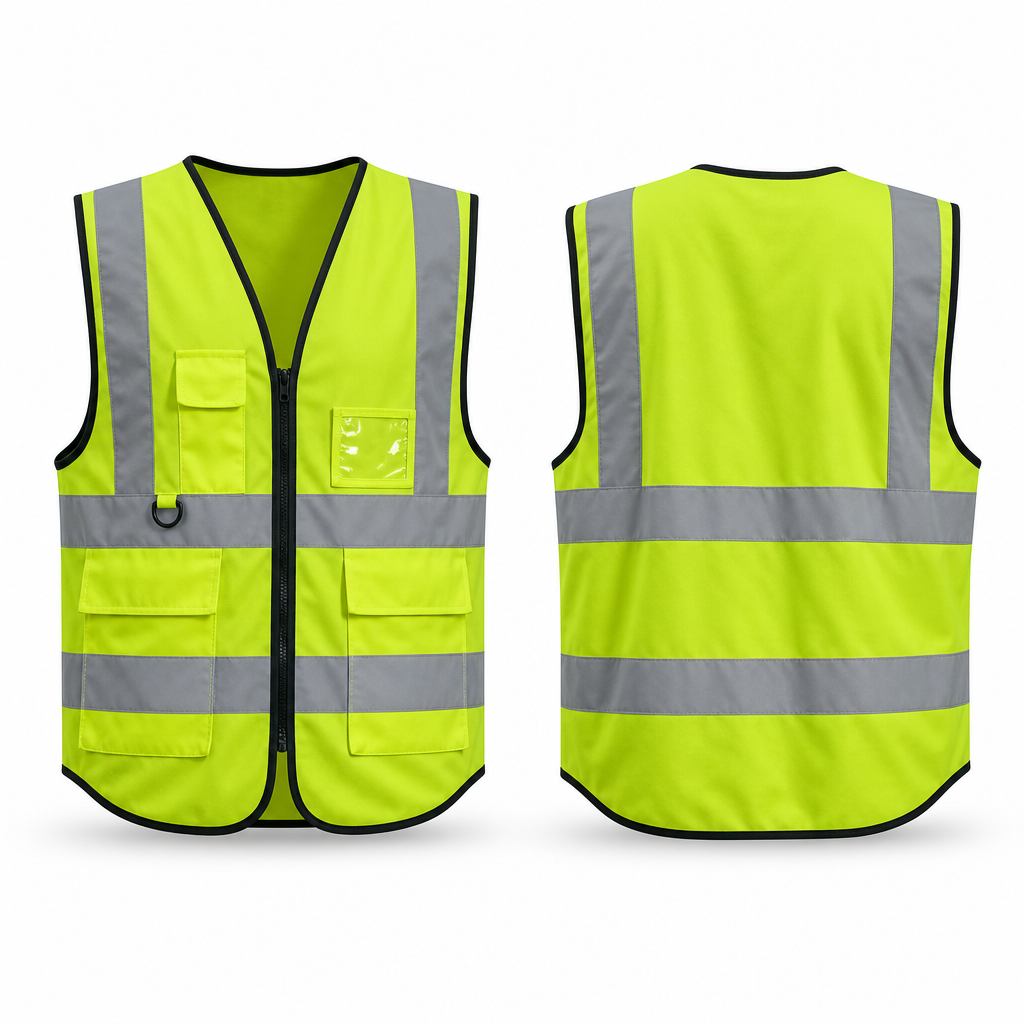Chaleco reflectivo con cremallera - Vial - Imagen 7