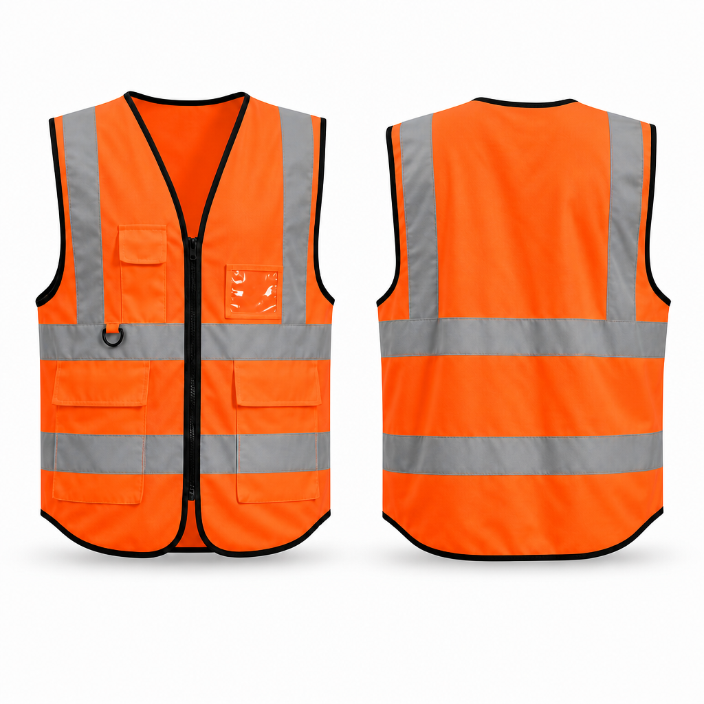 Chaleco reflectivo con cremallera - Vial - Imagen 11