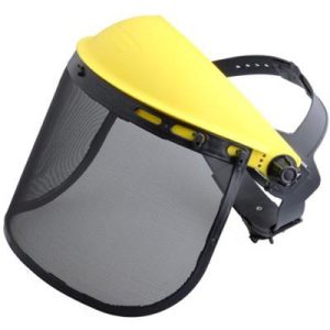 Careta para guadañadora con visor en malla - Campo