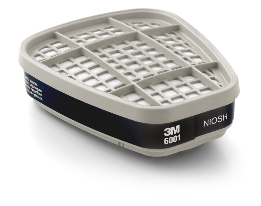 Cartucho 3M 6001 para vapores orgánicos (par)