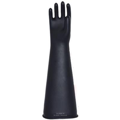 Guante de caucho industrial negro - Dique