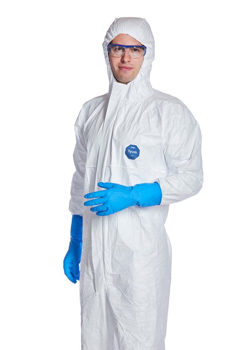 Overol Tyvek 500 DuPont con capucha - foto 5