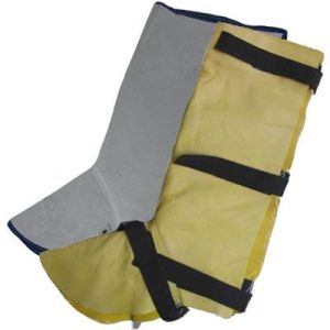 Polainas en cuero para soldador - Paso