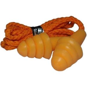Tapaoídos en silicona de 4 anillos con cordón - Cuarzo