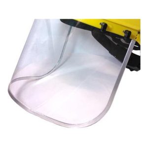 Visor en acetato para careta de esmerilar - Cristal